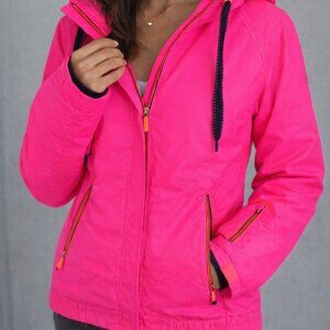 Roxy size M vibrant Pink, ski or snowboard Hooded winter snow Jacket